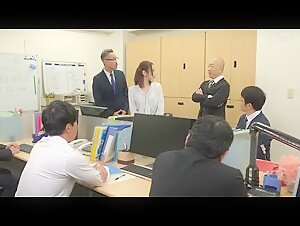 [Decensored] My Wife On Worktour Fucked By All Office Collegues - Kanna Misaki
